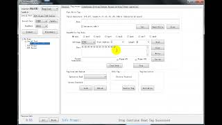 How To Rewrite the EPC Number Of The RFID Tag Through JT6210 [upl. by Anerev]