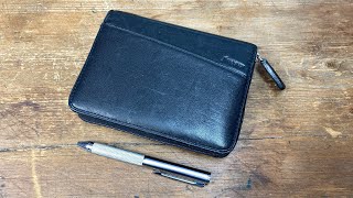 🟢 Filofax Lyndhurst mini size review [upl. by Darwen]