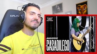 Manuel Agnelli piange per CASADILEGO  AUDIZIONI 1 X FACTOR 2020 Reaction [upl. by Theobald]