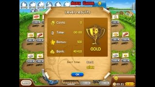 Farm frenzy 2 only GOLD level 41 Packing lane 2 Веселая ферма 2 Упаковочный пер2 уровень 41 [upl. by Silden406]