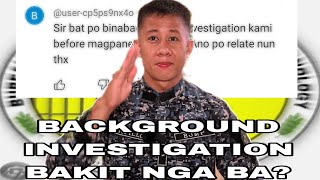 TIPS BJMP BACKGROUND INVESTIGATION PARA SA MGA APPLICANTS BAKIT NGA BA ANO ANG CONNECT [upl. by Lareena]