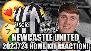 NEWCASTLE 20232024 HOME KIT REACTION [upl. by Nethsa]