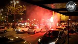 PSG  Les supporters envahissent lArc de triomphe et les ChampsÉlysées  by AIGHT VISION [upl. by Sharai]