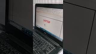 Laptop Ka Symbol Kaise Banaye  nitcomputer computer nit youtubeshorts shortvideo shorts ms [upl. by Lah428]