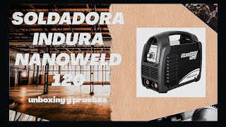 SOLDADORA INDURA NANOWELD 120 [upl. by Halivah]