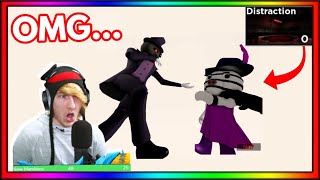 KreekCraft Reacts To PIGGY ZIZZY CHAPTER Distraction Map Both Cutscenes and More  Roblox [upl. by Relyhs]