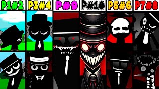 All Phases in Incredibox Sprunki Phase 2 VS Phase 3 VS Phase 4 VS Phase 5 VS Phase 6 VS Phase 710 [upl. by Enneillij]