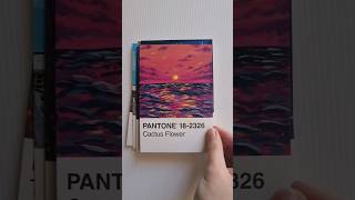 Which is your favorite Pantone card painting [upl. by Rider]