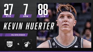 Kevin Huerters 27 PTS amp 7 3PM lead the Kings to their FIRST WIN this season 👑🔥 [upl. by Russian]