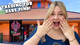 Disney After Dark Pin Event Preview With EXCLUSIVE Trading Board In Disney Springs [upl. by Anitsirhcairam]