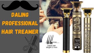 Daling Stainless Steel Electric Hair Clipper Trimmer Shaver [upl. by Ahterahs]