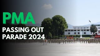 Pakistan Military Academy PMA Passing Out Parade 2024  ISPR [upl. by Trauts]