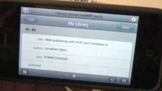 Scanning Barcodes with FileMaker Go for iPhone [upl. by Ailhad]