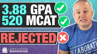 Rejected From 38 Medical Schools With a 520 MCAT What Went Wrong  Application Renovation S3 E16 [upl. by Philis800]