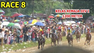 RACE 8  KELAS REMAJA DIV I  PACU KUDA PAYAKUMBUH PIALA GUBERNUR 2024 [upl. by Ayoted]