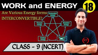 Work and Energy  18  ARE VARIOUS ENERGY FORMS INTERCONVERTIBLE  Class 9 Physics Chapter 11 [upl. by Assenav]