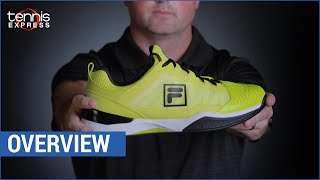 FILA Speedserve Energized Shoe Preview  Tennis Express [upl. by Tearle]