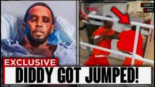 Diddy hospitalized after he got jumped in prison [upl. by Francklin]