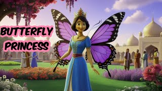 Butterfly Princess  Hindi story urdu kahaniyan Animated moveifairy taleUrdu fairy tale [upl. by Etteyafal]