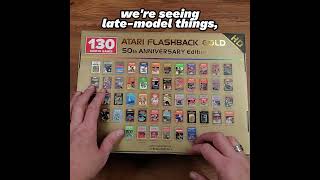 Review of Atari Flashback Gold Atari 50th Anniversary On the Way  Get Your Questions In [upl. by Lymann701]