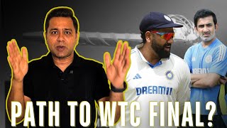 How Can India Reach WTC Final Now 🏏 AakashVani [upl. by Kamerman]