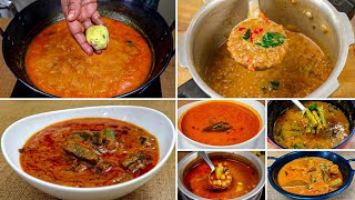 7 நாட்களுக்கு 7 விதமான குழம்பு வகைகள்  7 Day 7 Variety Kulambu Recipes  Kulambu Varieties In Tamil [upl. by Rakabuba]