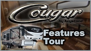 Keystone Cougar RV 2016 5th Wheel Features Tour Video [upl. by Ostap]