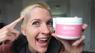 Dying My Bleached Buzz Cut Pink with oVertone  1 Month After Headshave [upl. by Solracesoj]