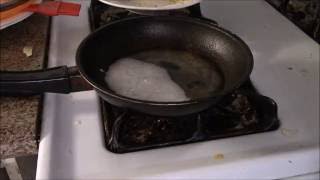 How to Clean Greasy Burnt Pan with Baking Soda and Vinegar [upl. by Engis]