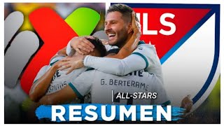 MLS vs LIGA MX  GAME ALLSTARS 2024  RESUMEN Y GOLES [upl. by Ambler]