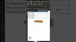 Stop Wasting Your Time in Excel  TRIM Function Explained [upl. by Aniratak]
