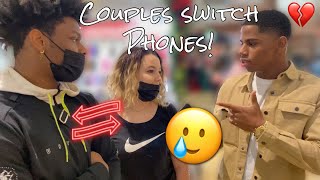 Having Couples Switch Phones  Loyalty Test   NoCapKoby [upl. by Tikna404]