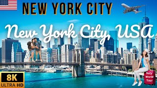 Explore New York City USA The city that never sleeps Tour amp discover America tradition amp culture [upl. by Silbahc]