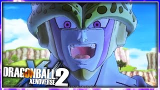 Cell amp Cell  Dragonball Xenoverse 2  Part 16 [upl. by Aiciruam]