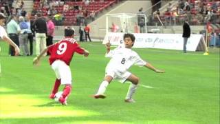 Indonesia  Tunisia  Highlights  Danone Nations Cup 2012 [upl. by Guy]