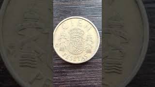 RARE FOR SALE JUAN CARLOS  CIEN PESETAS 1983 €100 [upl. by Mellette262]