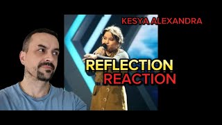 Reflection Christina Aguilera Cover by Kesya Alexandra reaction [upl. by Sheeree]