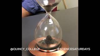 Quincy College Science Saturdays  Physics Ferromagnetic Iron [upl. by Arik]