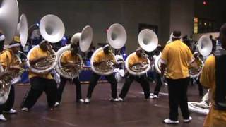 High School Day 2009  Alcorn Sounds of DynOMite Tuba Section [upl. by Sheena194]