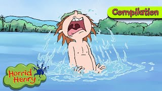 Henrys Feeling Sporty 🏀🏃‍♀️  Horrid Henry Compilation  Cartoons for Kids [upl. by Noxas171]