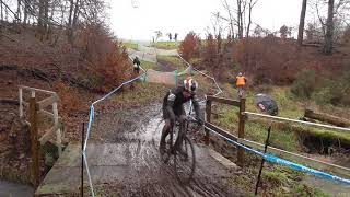 Scottish cyclocross league 2023 Brechin V40J Men [upl. by Ingelbert]