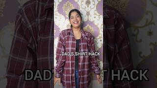 DADS SHIRT HACK [upl. by Sudnac]