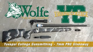 Yavapai College Gunsmithing Custom 7mm PRC [upl. by Oirretno]