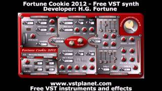 Fortune Cookie 2012  Free VST synth  vstplanetcom [upl. by Averil985]