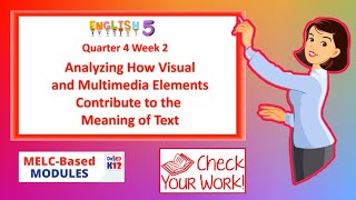 English 5 Quarter 4 Week 2  Analyzing How Visual amp Multimedia Element Contribute to Meaning of Text [upl. by Wardieu585]