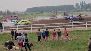 Melfort Demolition Derby July 21 2024 Heat 2 [upl. by Oberstone743]