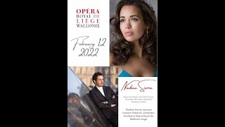 Nadine Sierra soprano in concert OPÉRA ROYAL DE WALLONIELIÈGE  THÉÂTRE ROYAL [upl. by Avera]