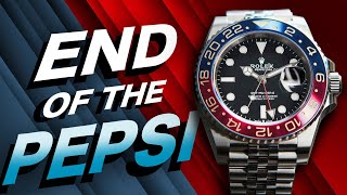 Will Rolex Discontinue The Pepsi GMT Coke Bezel Returns [upl. by Atiuqcaj]