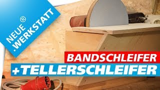 23 Tellerschleifer  Bandschleifer Umbau selber machen  Schleifgerät selber bauen [upl. by Cleopatre]