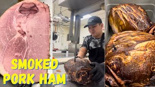 First time ko magluto nare Smoked Pork Ham🐖🇨🇦🇵🇭 [upl. by Ailito]